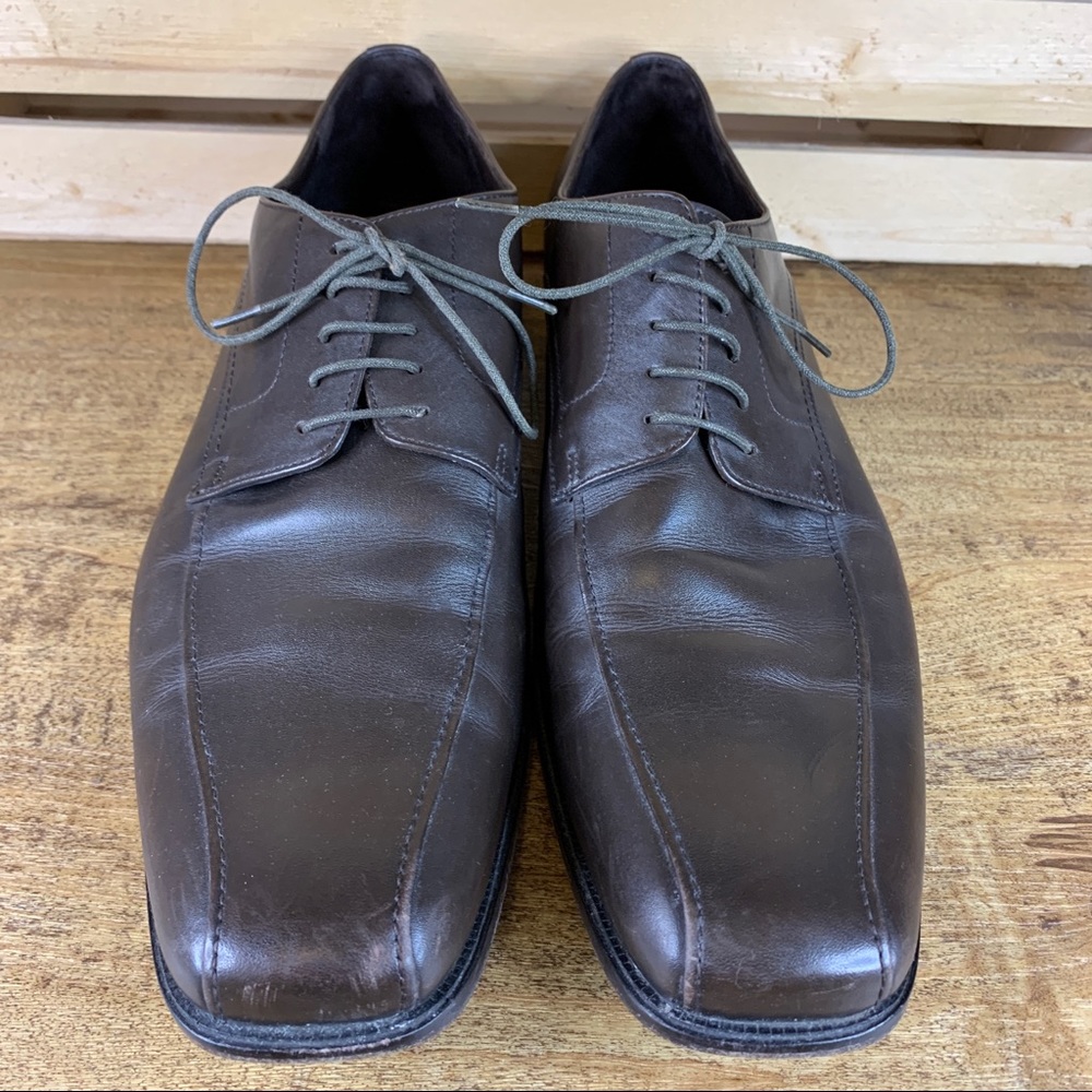 Leather Hugo Boss Vero Cuoio Dress Shoes